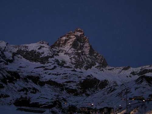 Matterhorn from Cervinia....