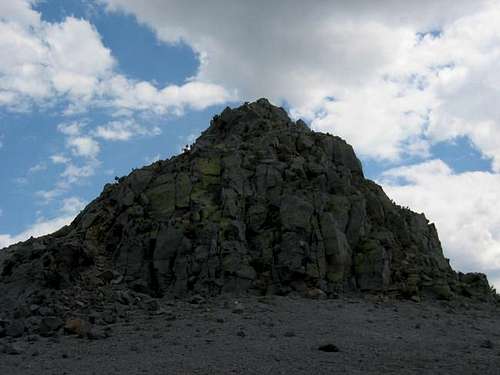 Summit scramble to Crater...
