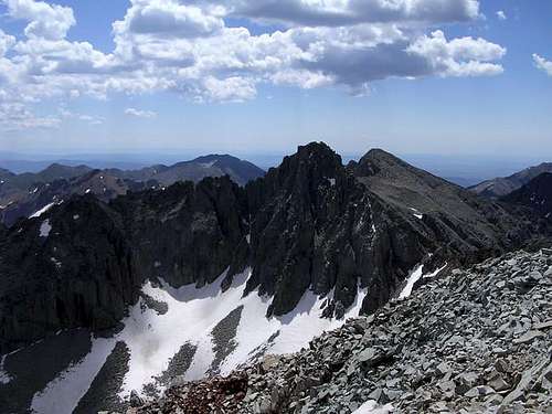 Lavender Peak seen from the...
