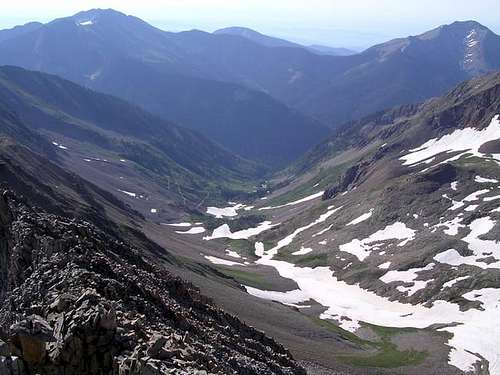 View down Tomahawk Basin from...