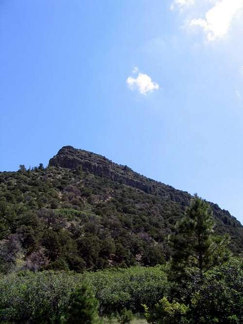 Cerro Pedernal from the...