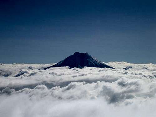 Cotopaxi Clouds from summit...