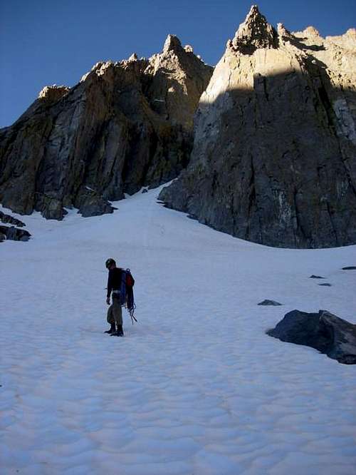 Approaching Temple Crag's Sun...