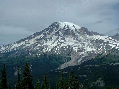 Mt. Rainier as seen from the...