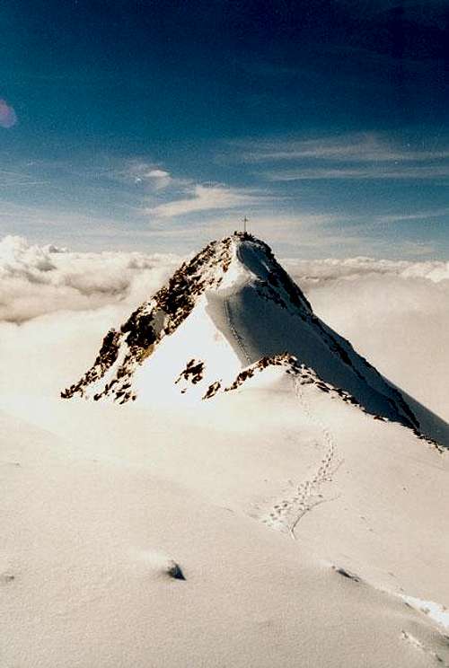 Summit ridge from the north...