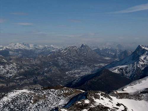 Pico Bodón from the summit of...