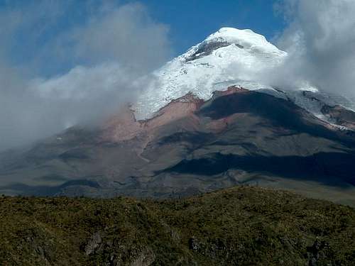 View of Cotopaxi over...