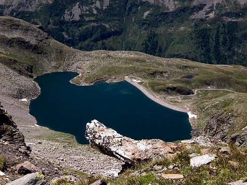 Feldsee /2206m/ from the...