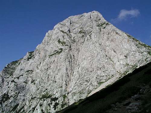 Brana, east face from the...