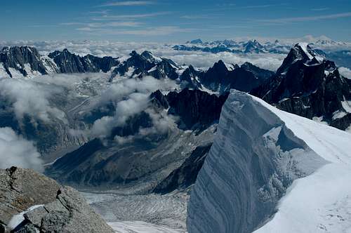 Mont Blanc range - Pennine Alps
