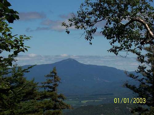 Whiteface from the trail up...