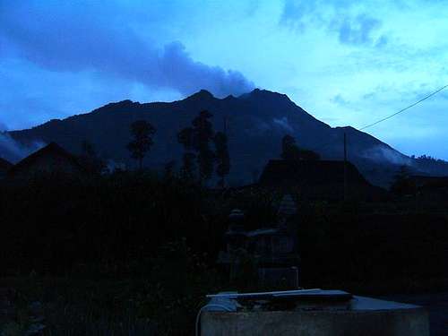 Merapi at Dawn
