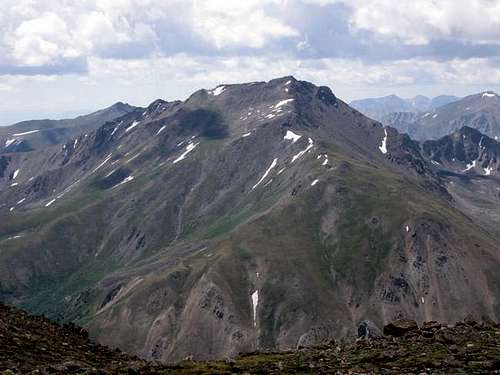 Mt Harvard from the summit of...