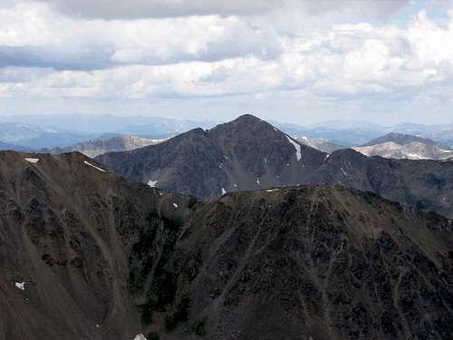 Huron Peak from the summit of...