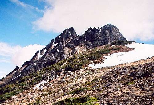 Azurite Peak (8,400+ ft) from...