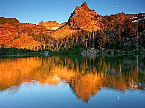 Sundial and Lake Blanche were...