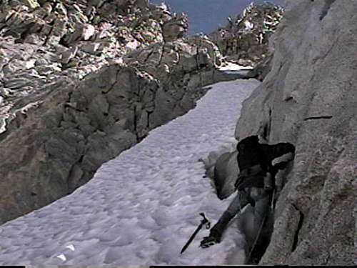 Climbing Mt. Haeckels North...