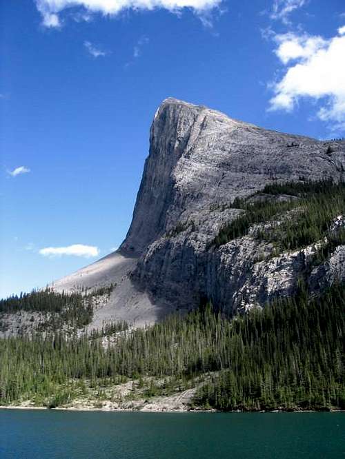 View of Ha Ling peak from the...