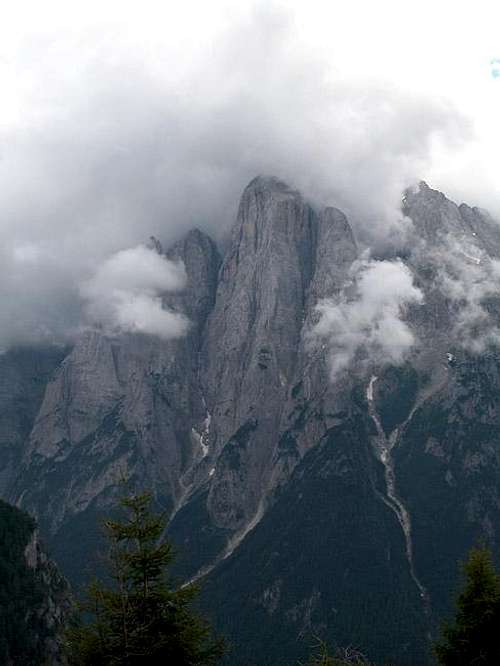 Monte Agner (2872m) as seen...