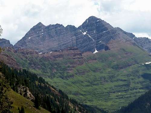  Maroon Bells from the 
