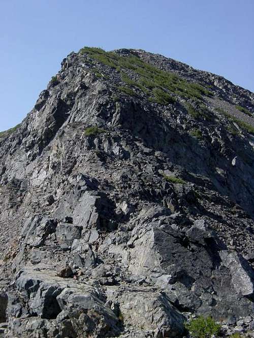 North Ridge of Jacks Peak,...