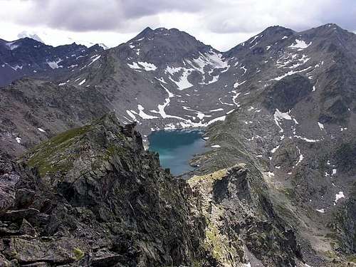 Pietra Rossa lake (2558 m)...