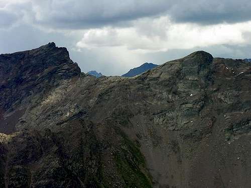 From left: northern slopes of...