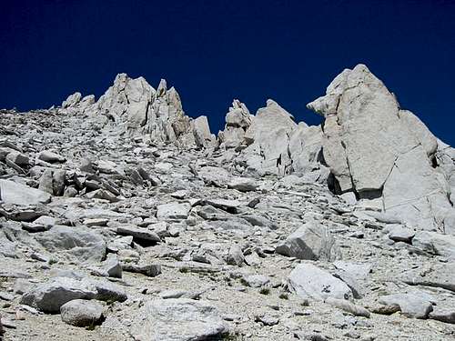 Nearing the summit (which...