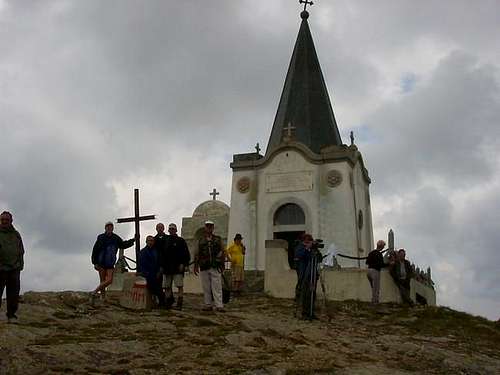 Nidze mountain - small church...