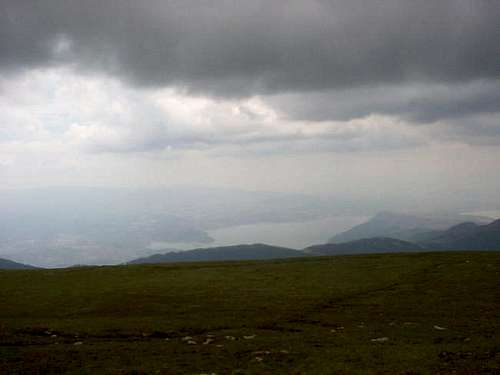 Nidze mountain - view from...