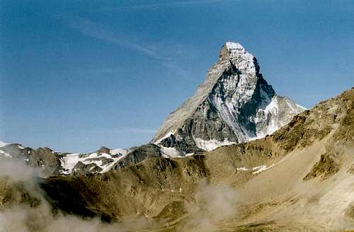 Matterhorn from the path to...