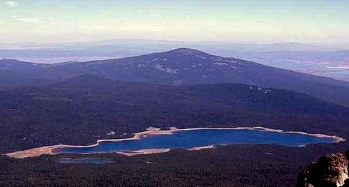Fourmile Lake and Pelican Butte