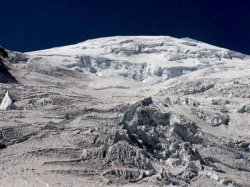 Ingraham icefall from the...