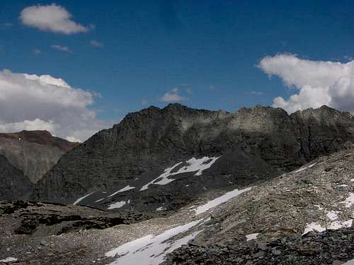 Rosy Finch Peak from the...