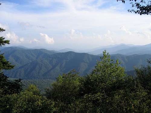 View from Mt Kephart
 8/19/2005