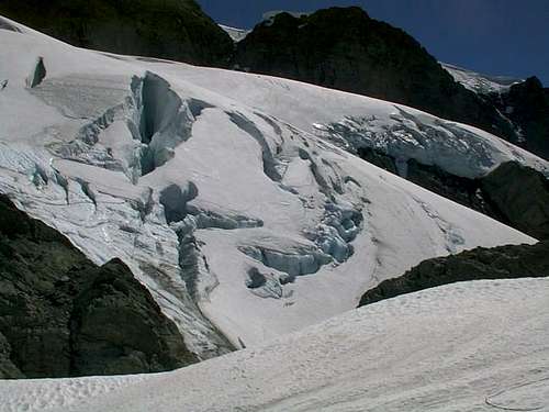 The Upper Curtis Glacier