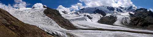 Forni Glacier Panorama