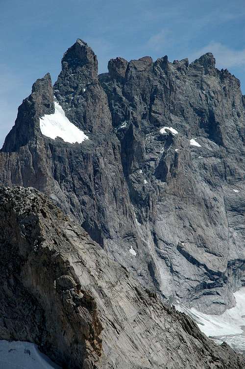 La Meije: Glacier carré and south side