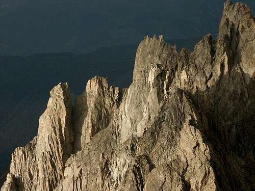 Aiguille d'Orny seen from...