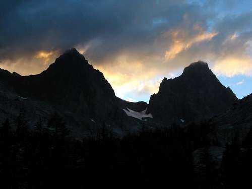 Sunset...All climbers home...