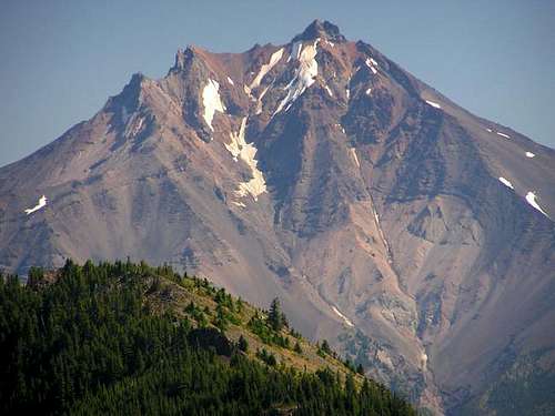 Mighty Mount Jefferson looms...