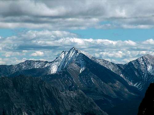 Mount Kidd from the summit of...