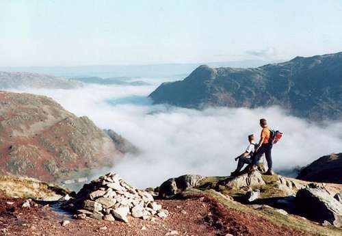 A retrospectic report of a first day on Helvellyn.