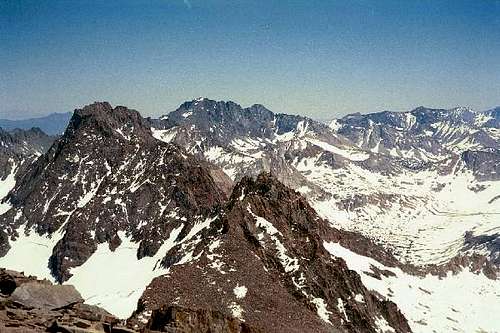 Norman Clyde Peak from the...