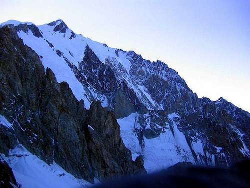 Rocher du Mont Blanc.(east...