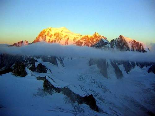 Mont Blanc massif seen from...