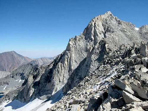 Nice view of North Arete on...