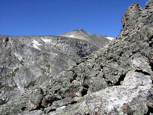 The summit of Stones Peak