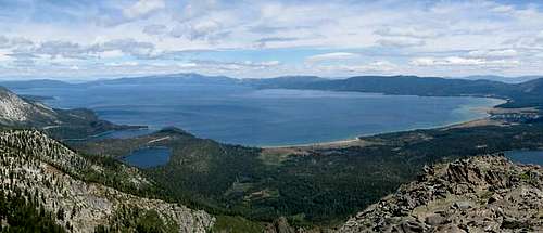 View of Lake Tahoe from Mt...