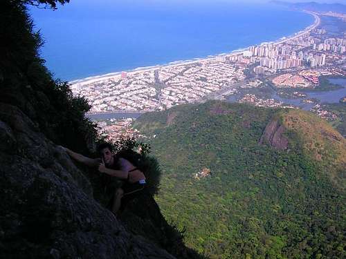 Climbing Carrasqueira, you...